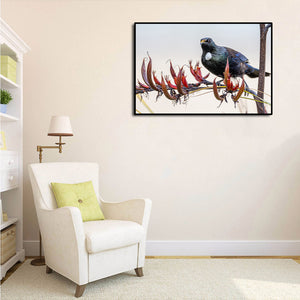 Pine Stretched  Framed 1 Panel - Tui