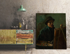 Framed 1 Panel - Vincent van Gogh, Self-Portrait as a Painter (1886)