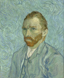 Pine Stretched  Framed 1 Panel - Vincent van Gogh, Self-Portrait as a Painter