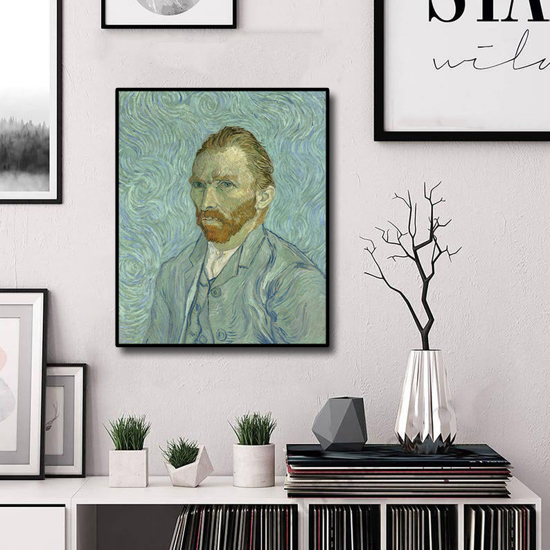 Framed 1 Panel - Vincent van Gogh, Self-Portrait as a Painter