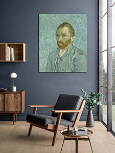 Pine Stretched  Framed 1 Panel - Vincent van Gogh, Self-Portrait as a Painter