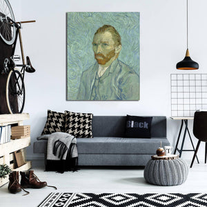 Pine Stretched  Framed 1 Panel - Vincent van Gogh, Self-Portrait as a Painter