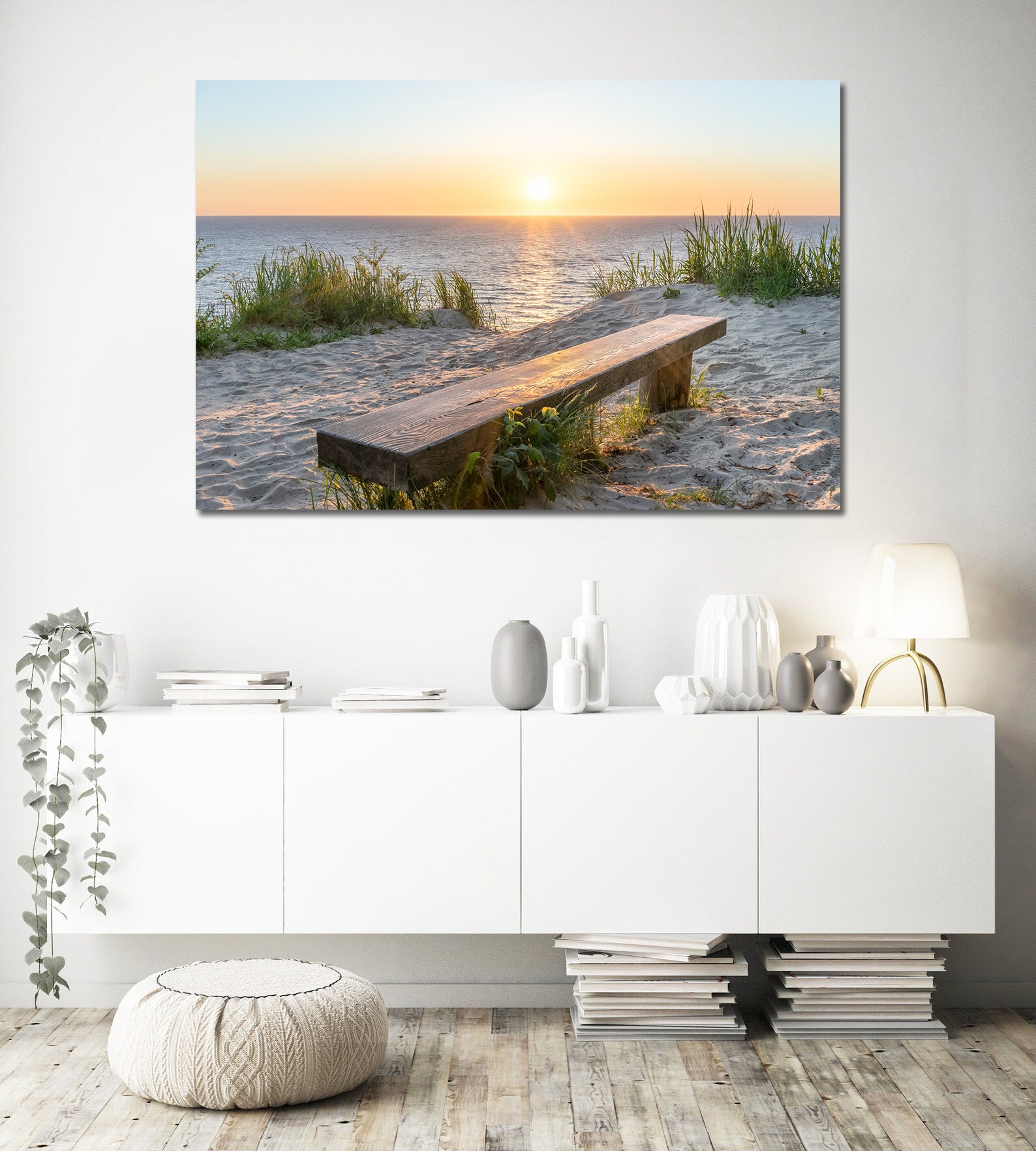 Pine Stretched  Framed 1 Panel - Another day over