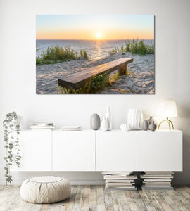 Pine Stretched  Framed 1 Panel - Another day over