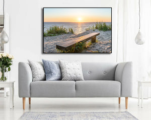 Pine Stretched  Framed 1 Panel - Another day over