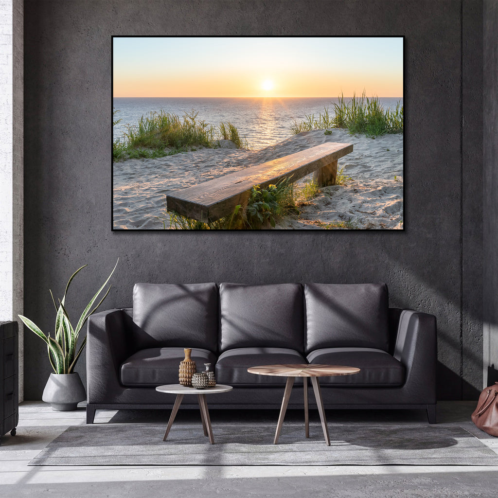 Pine Stretched  Framed 1 Panel - Another day over