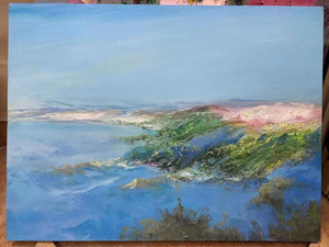 Pine Stretched  Framed 1 Panel - Acrylic Painting - New Zealand Cape Reinga