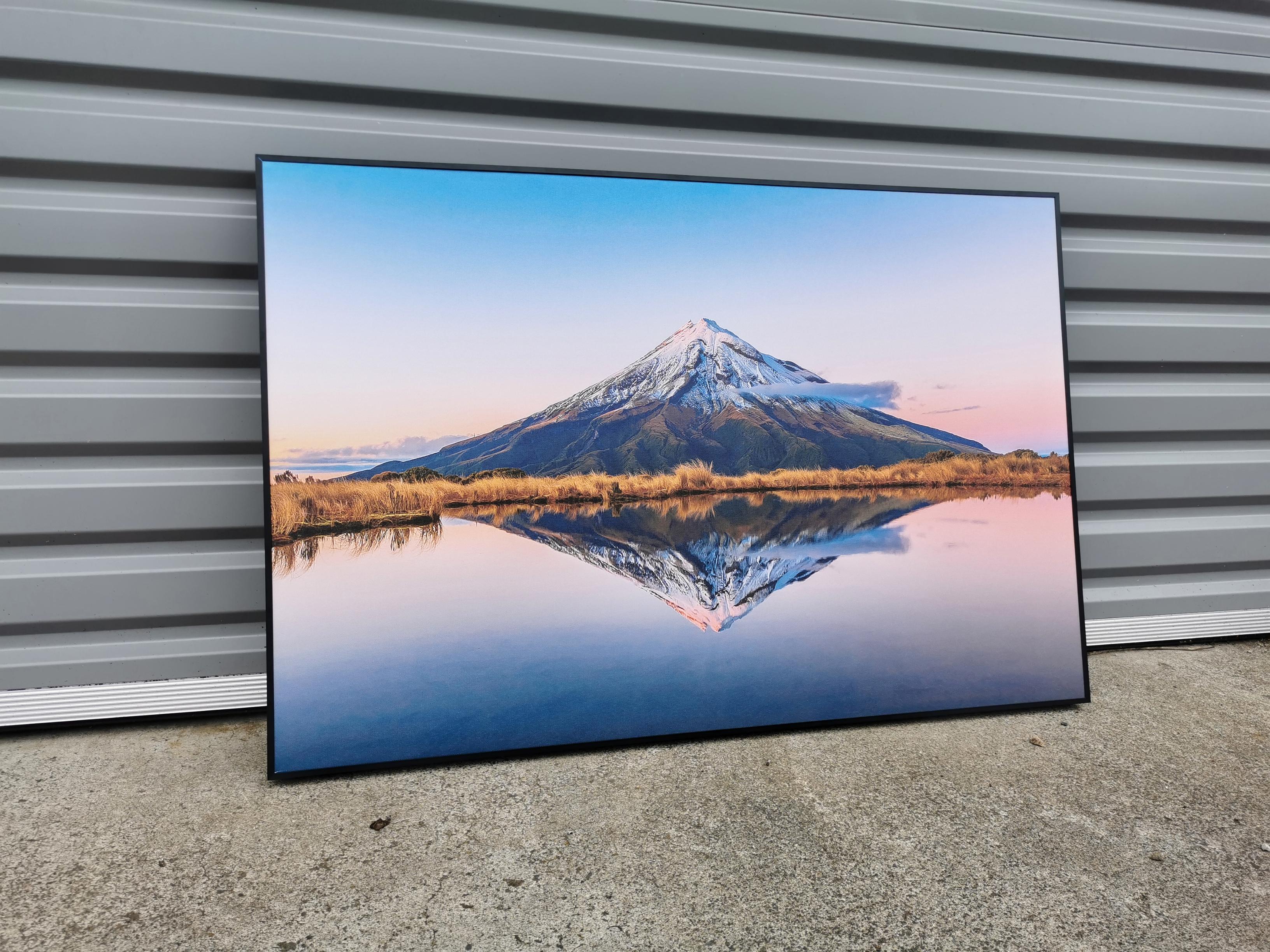 Framed 1 Panel - Mount Taranaki