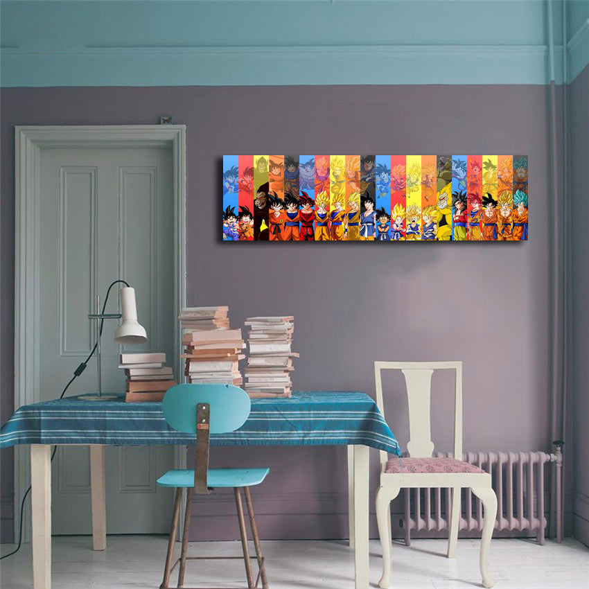 Pine Stretched  Framed 1 Panel - Dragon Ball