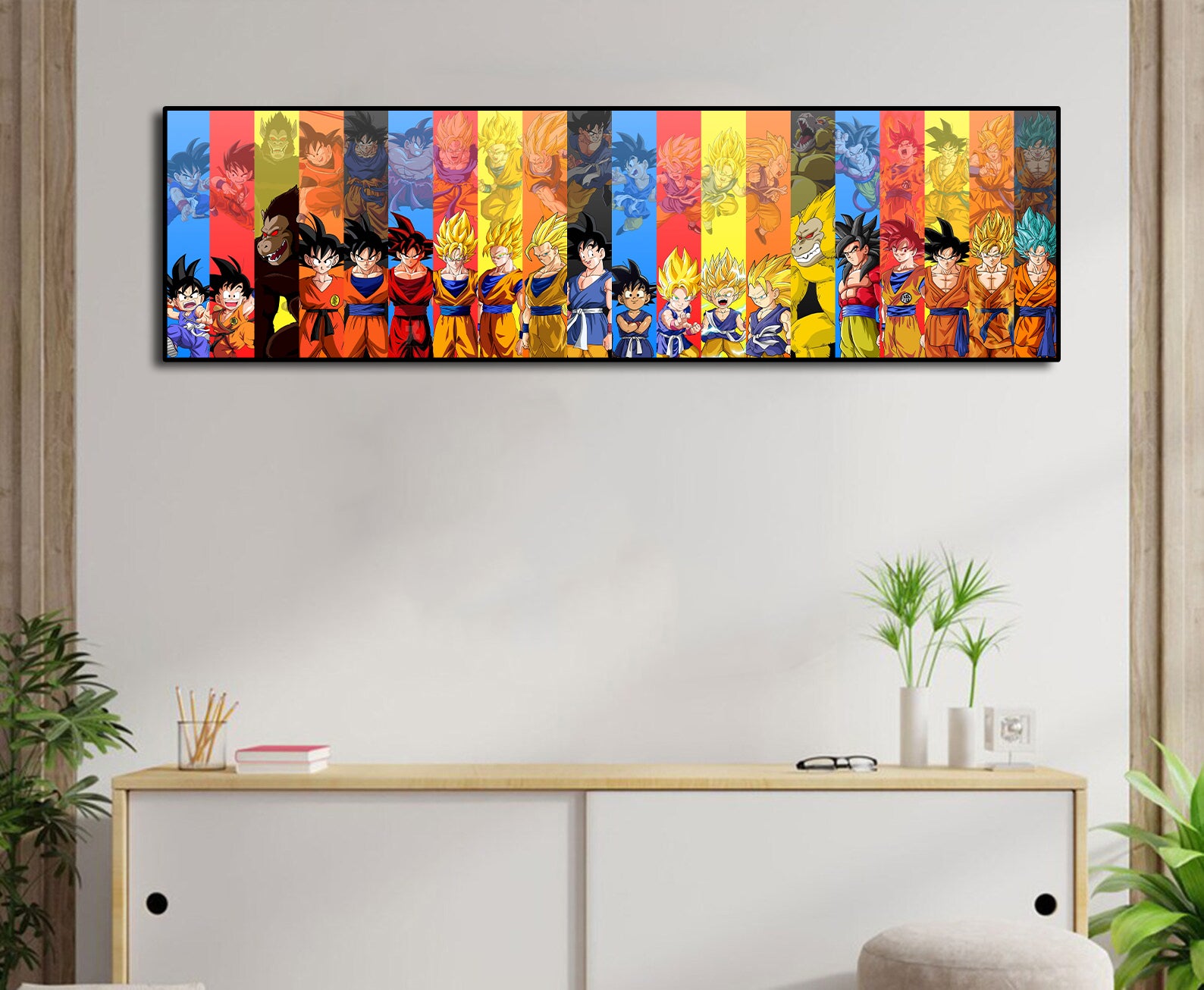Pine Stretched  Framed 1 Panel - Dragon Ball