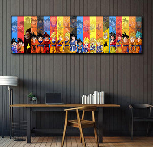 Pine Stretched  Framed 1 Panel - Dragon Ball