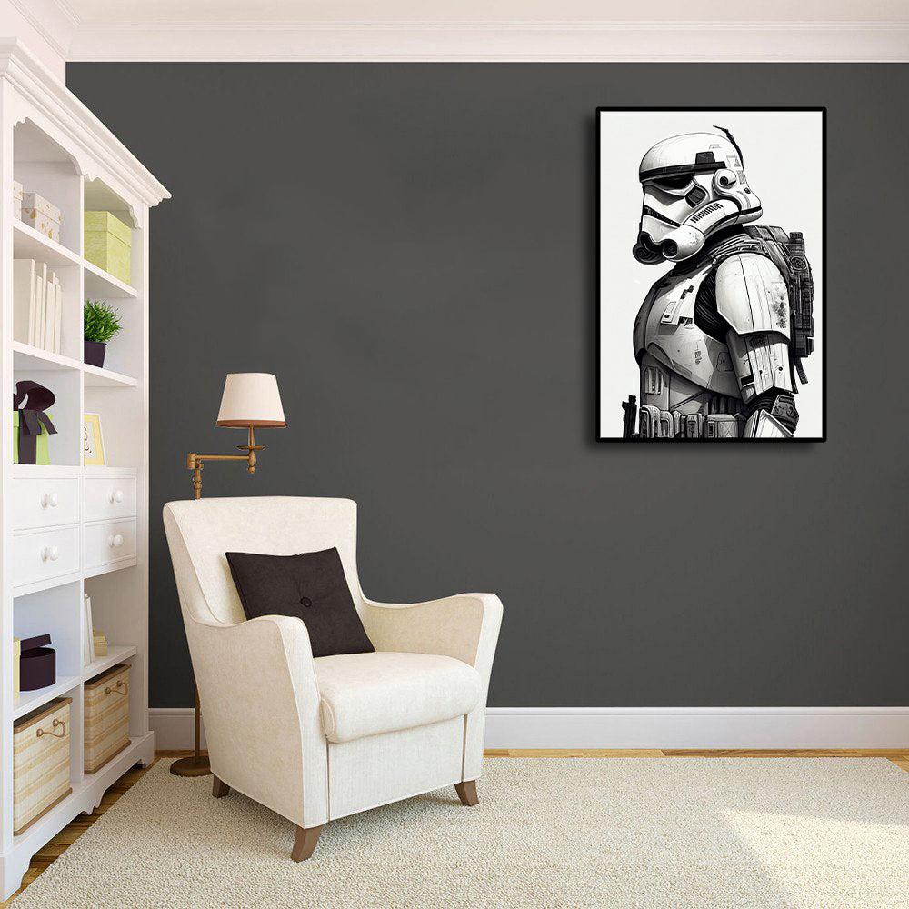 Framed 1 Panel - Stormtrooper