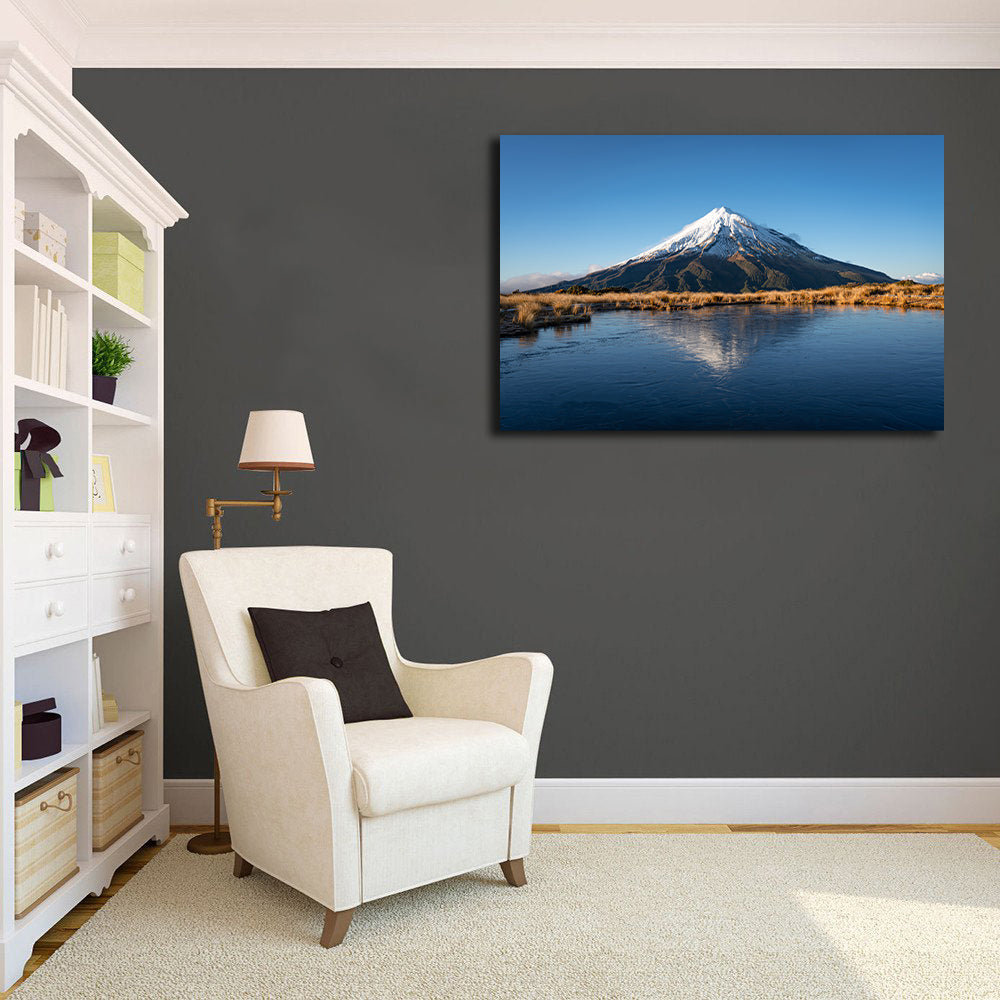 Framed 1 Panel - Mount Taranaki
