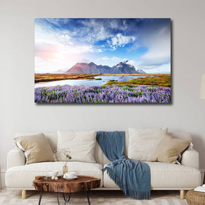 Pine Stretched  Framed 1 Panel - Picturesque in Iceland