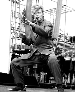 Pine Stretched  Framed 1 Panel - David Bowie 1986