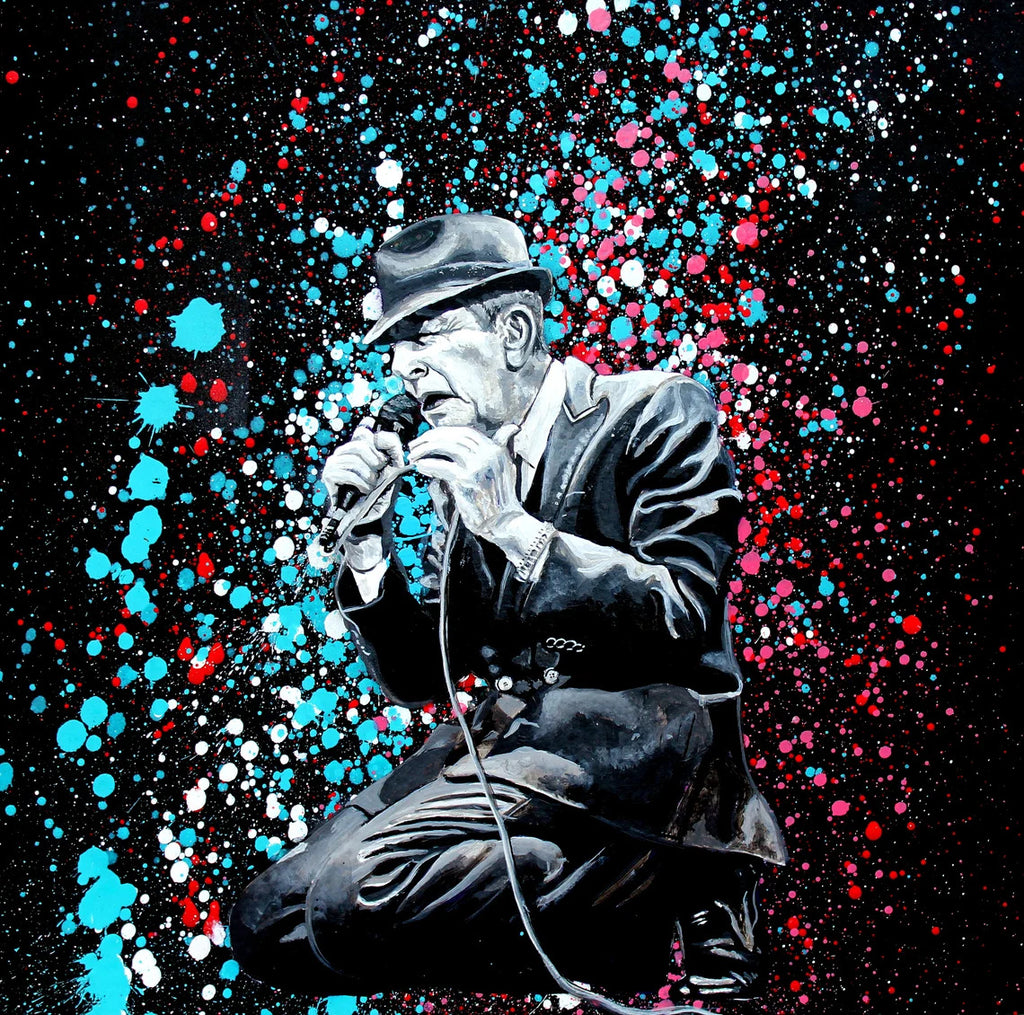 Framed 1 Panel - Leonard Cohen