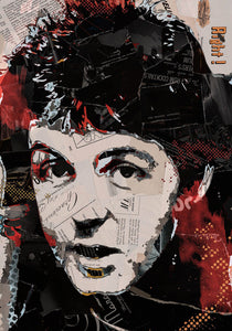 Pine Stretched  Framed 1 Panel - Paul McCartney