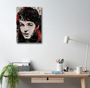 Pine Stretched  Framed 1 Panel - Paul McCartney