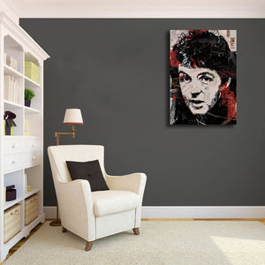 Pine Stretched  Framed 1 Panel - Paul McCartney