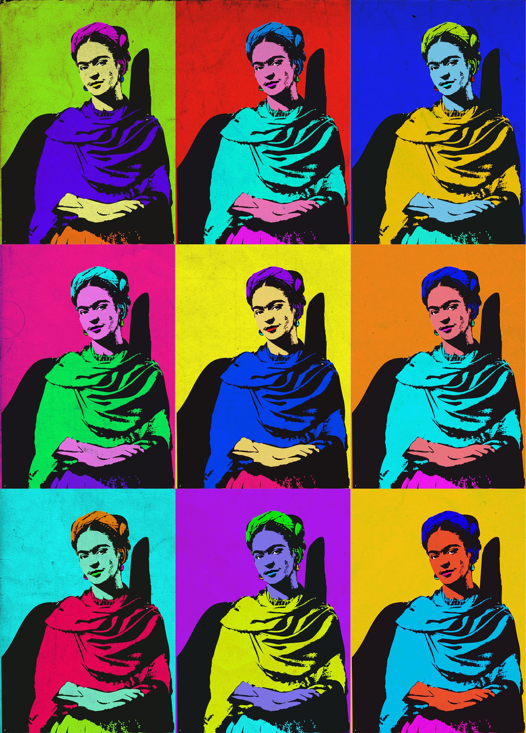 Pine Stretched  Framed 1 Panel - Frida