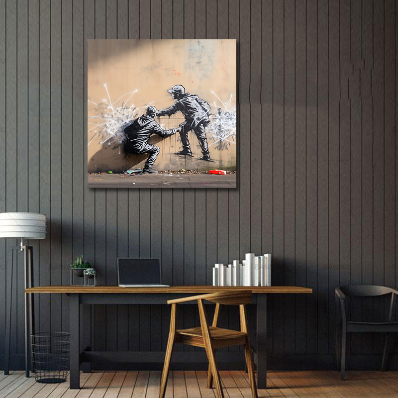 Pine Stretched  Framed 1 Panel - Art is not a crime