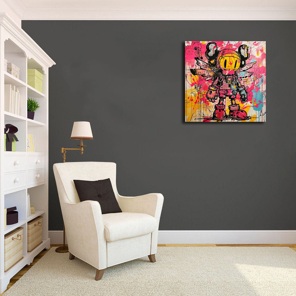 Framed 1 Panel - Kaws