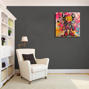 Framed 1 Panel - Kaws