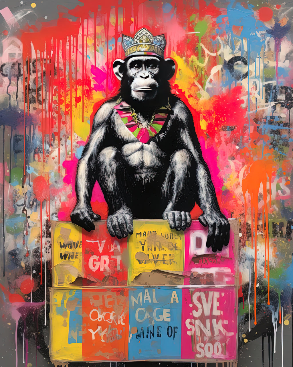 Pine Stretched  Framed 1 Panel - Gorilla Poster