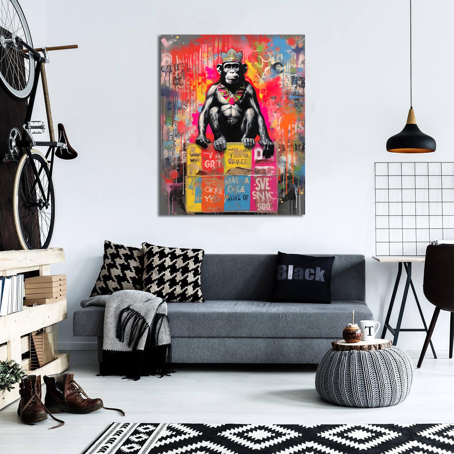 Pine Stretched  Framed 1 Panel - Gorilla Poster