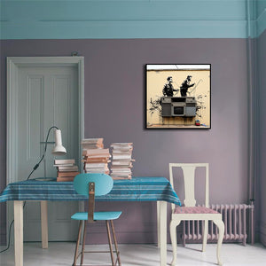 Framed 1 Panel - Radio Fraud