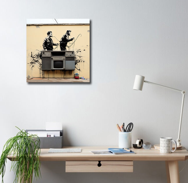 Framed 1 Panel - Radio Fraud