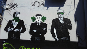 Pine Stretched  Framed 1 Panel - Street Art