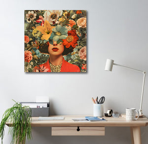 Pine Stretched  Framed 1 Panel - Fashion Portrait