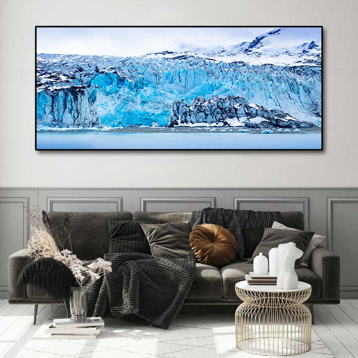 Pine Stretched  Framed 1 Panel - World Natural Heritage - Alaska Glacier Bay