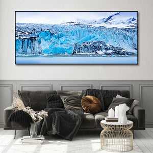 Pine Stretched  Framed 1 Panel - World Natural Heritage - Alaska Glacier Bay