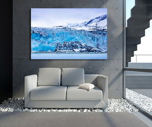 Pine Stretched  Framed 1 Panel - World Natural Heritage - Alaska Glacier Bay