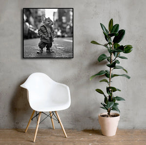 Pine Stretched  Framed 1 Panel - Backstreet Mouse