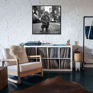 Pine Stretched  Framed 1 Panel - Backstreet Mouse