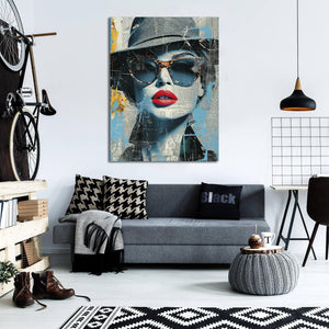 Pine Stretched  Framed 1 Panel - Pop Fashion