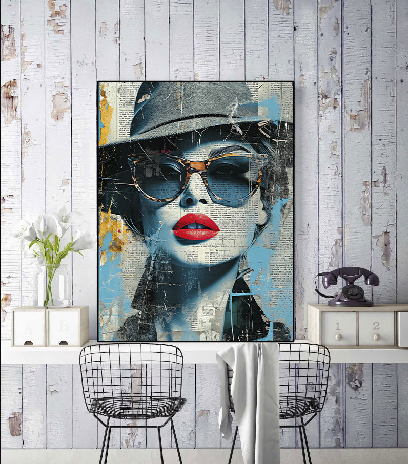 Pine Stretched  Framed 1 Panel - Pop Fashion