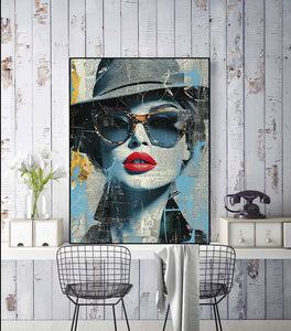 Pine Stretched  Framed 1 Panel - Pop Fashion