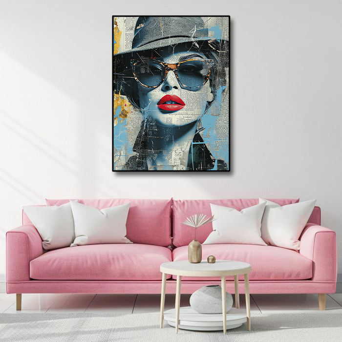 Pine Stretched  Framed 1 Panel - Pop Fashion