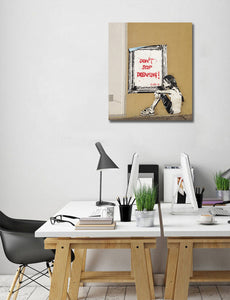 Pine Stretched  Framed 1 Panel - Street Art by Alessio b