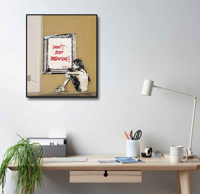 Pine Stretched  Framed 1 Panel - Street Art by Alessio b