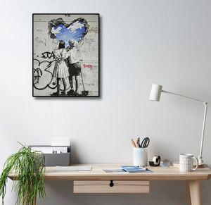 Modern Pop Art Canvas Wall Art Print Poster | Home Decor | Stretched 1 Panel - Wall Love