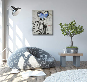 Modern Pop Art Canvas Wall Art Print Poster | Home Decor | Stretched 1 Panel - Wall Love