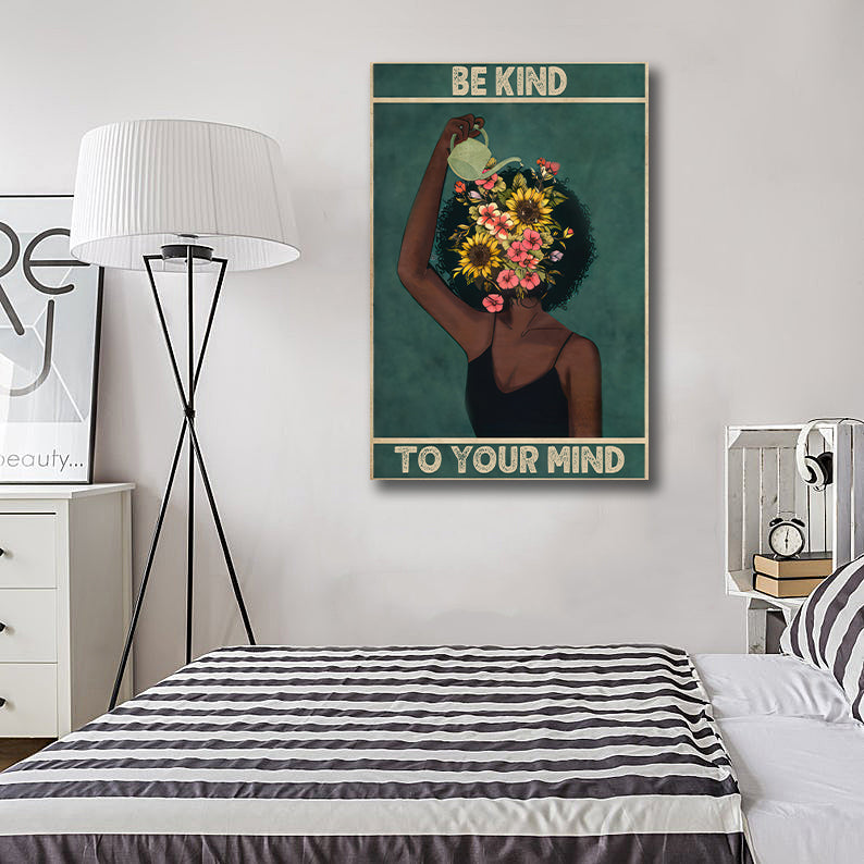 Framed 1 Panel - Be Kind to Your Mind