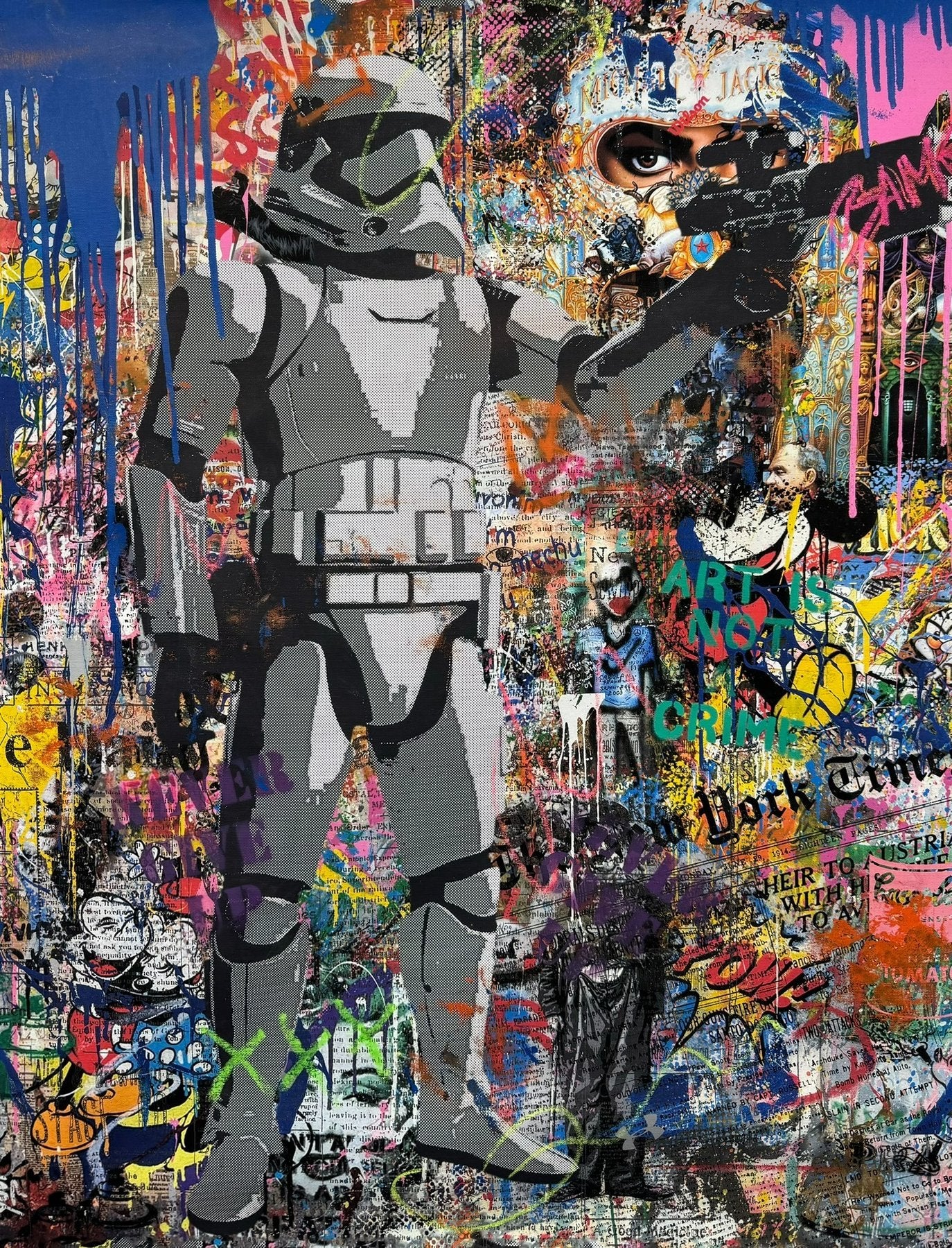 Framed 1 Panel - Stormtrooper