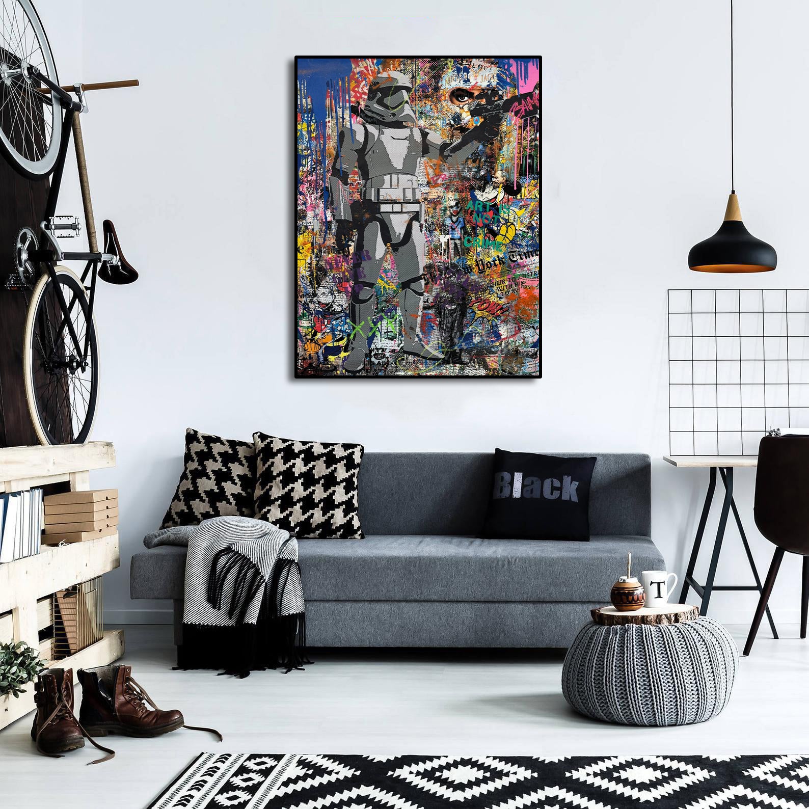 Framed 1 Panel - Stormtrooper