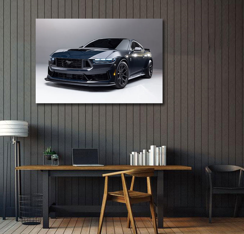 Framed 1 Panel - Ford Mustang Dark Horse